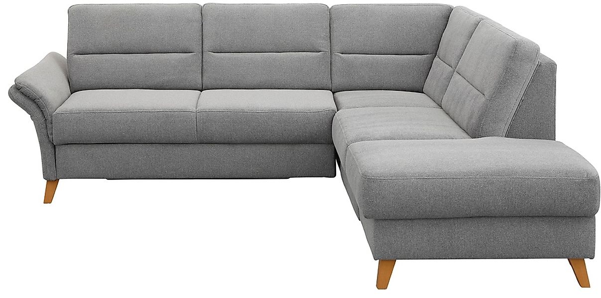 Home affaire Ecksofa »Westerland L-Form«, Federkern-Polsterung, wahlweise m günstig online kaufen