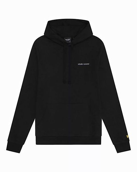 Lyle & Scott Hoodie Aus 100% Baumwolle Gerader Schnitt günstig online kaufen