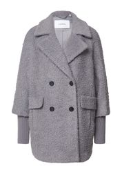 comma Funktionsmantel Outdoor-Jacke Bouclé-Jacke mit Reverskragen günstig online kaufen