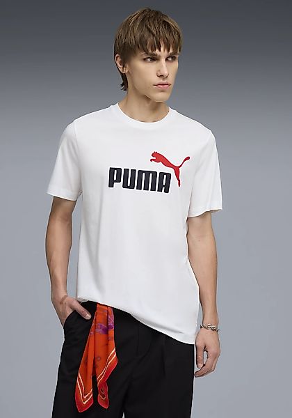 PUMA T-Shirt "ESS 2 COLOR NO. 1 LOGO TEE" Regular Fit, Kurzarm, Rundhalsaus günstig online kaufen