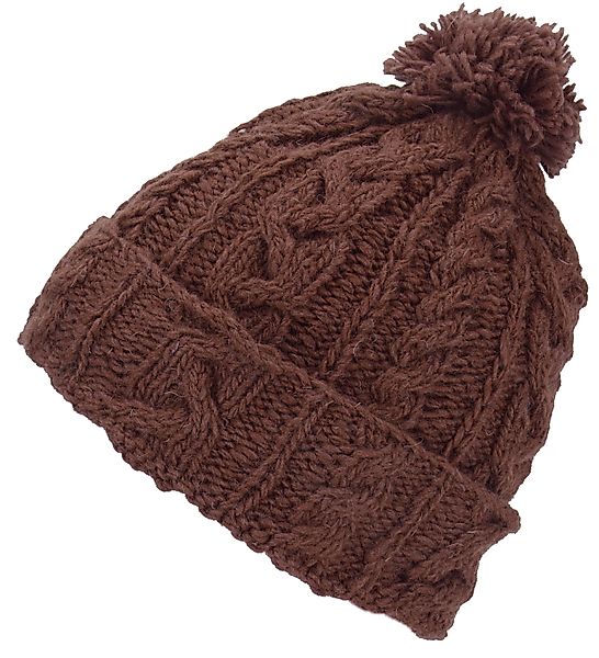 Guru-Shop Strickmütze Beanie Mütze, Bommelmütze aus günstig online kaufen