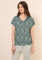 Cecil V-Shirt im soften Baumwoll-Mix günstig online kaufen