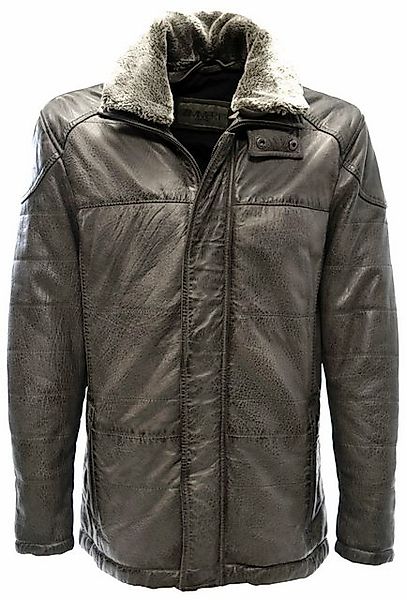 Zimmert Leather Lederjacke Side Weiches Leder, Grau, Schwarz Braun Cognac, günstig online kaufen