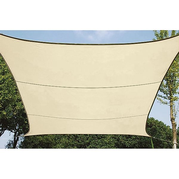 PEREL Sonnensegel, quadratisch 3,6 bis 5x5m günstig online kaufen