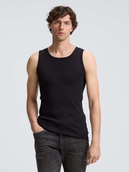 TOM TAILOR Tanktop "Montana" 2er Pack, Rundhalsausschnitt, slim fit, basic, günstig online kaufen