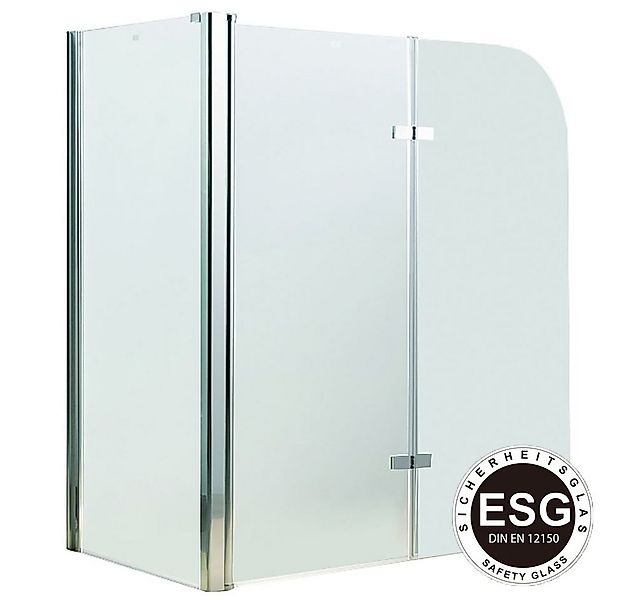 Feel2Home Badewannenaufsatz Eck-Duschabtrennung Badewannenaufsatz Duschkabi günstig online kaufen