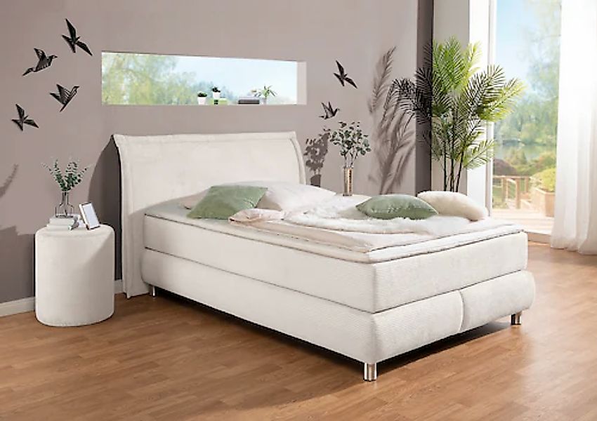 INOSIGN Boxspringbett »"Coloma" erhältlich in H2, H3 oder H4 inkl. Topper«, günstig online kaufen