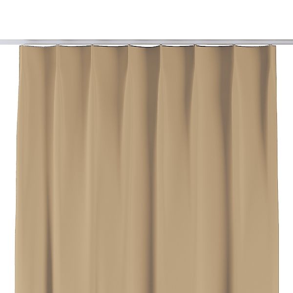 Vorhang mit flämischen 1-er Falten, golden, Blackout 300 cm (269-44) günstig online kaufen