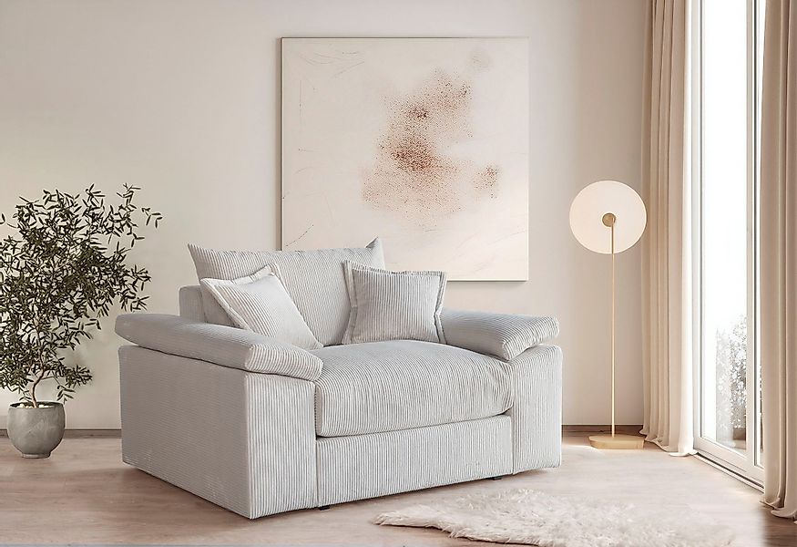 Home affaire XXL-Sessel Soft&Cosy, in Cord, günstig online kaufen