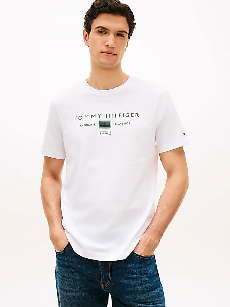 Tommy Hilfiger T-Shirt "BRAND LOVE MONO STACK" aus Jersey mit Logo günstig online kaufen