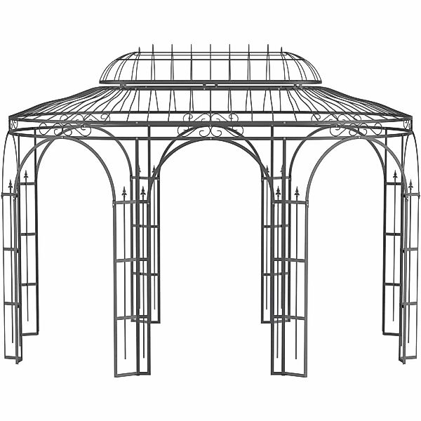 Eleo Pavillon Metall Verona Pulverbeschichtet DB703 günstig online kaufen