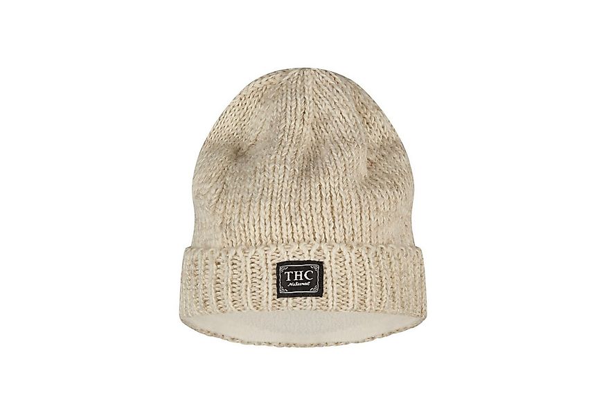 THC Natural Line Strickmütze THC Schafwoll Rollcap 713 weiß (1 Stück, 1-St. günstig online kaufen