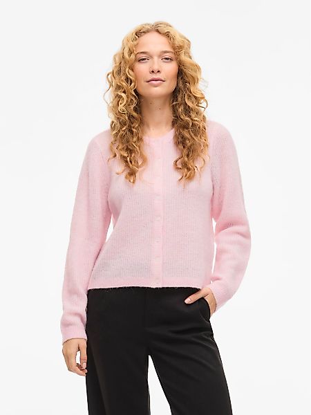 Vila Strickjacke "VILORY O-NECK L/S KNIT CARDIGAN-NOOS" günstig online kaufen