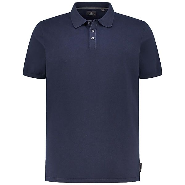 CASA MODA Feinstrick-Poloshirt Farbe marine Größe: 3XL günstig online kaufen