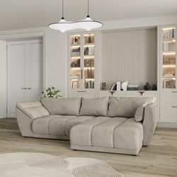 Masseno Ecksofa ORENTI mit Schlaffunktion L-Form, günstig online kaufen