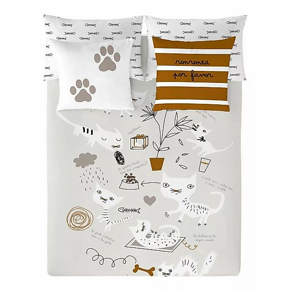 Bettdeckenbezug Panzup Cats (260 X 220 Cm) (king Size) günstig online kaufen