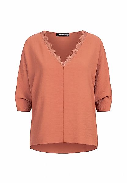 CLOUD 5IVE Klassische Bluse "CLOUD 5IVE Cloud5ive V-Neck Bluse" günstig online kaufen