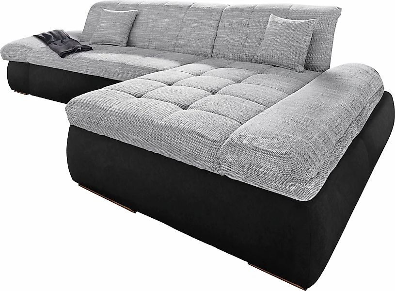DOMO collection Ecksofa »PB Moric wahlweise mit Bettfunktion + Armteilverst günstig online kaufen