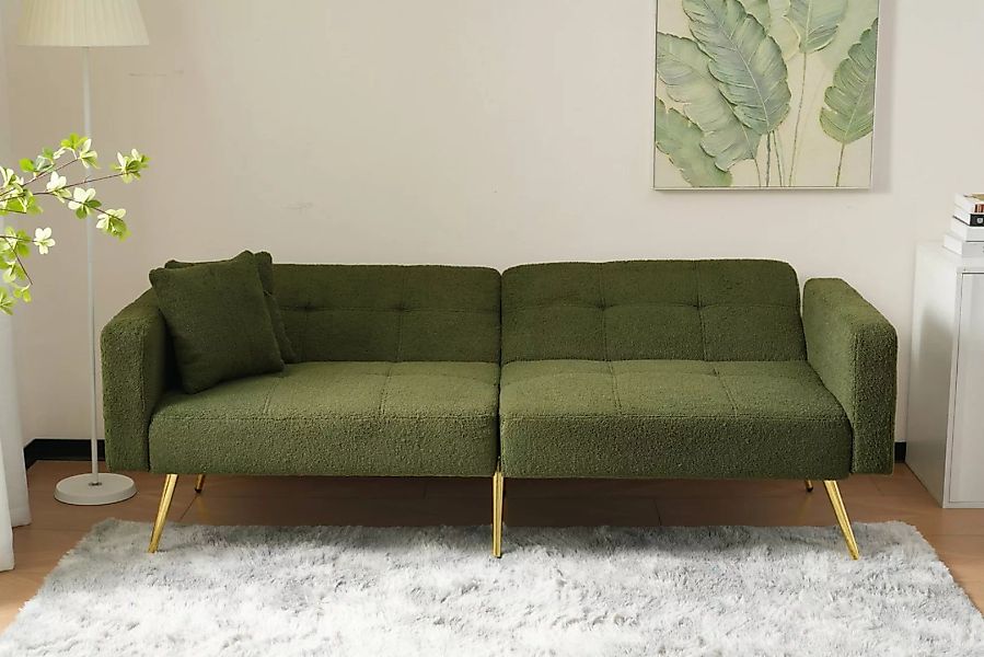 OKWISH Schlafsofa mit Bettfunktion, Bettsofa,Klappsofa,Gästebett, verstellb günstig online kaufen