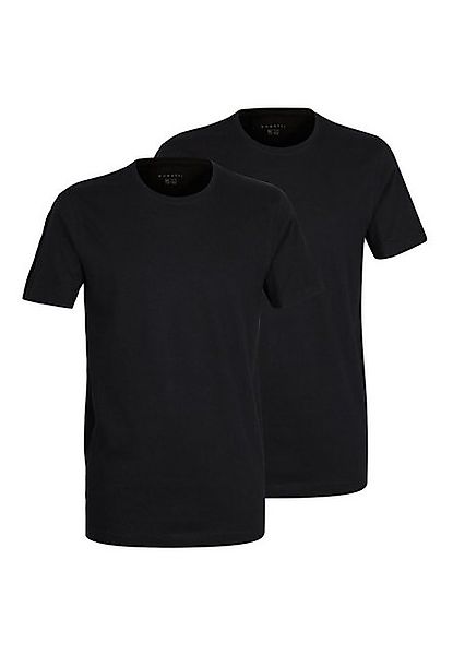 bugatti T-Shirt Bari (Packung, 2-tlg., 2) mit Rundhals-Ausschnitt, Kurzarm günstig online kaufen