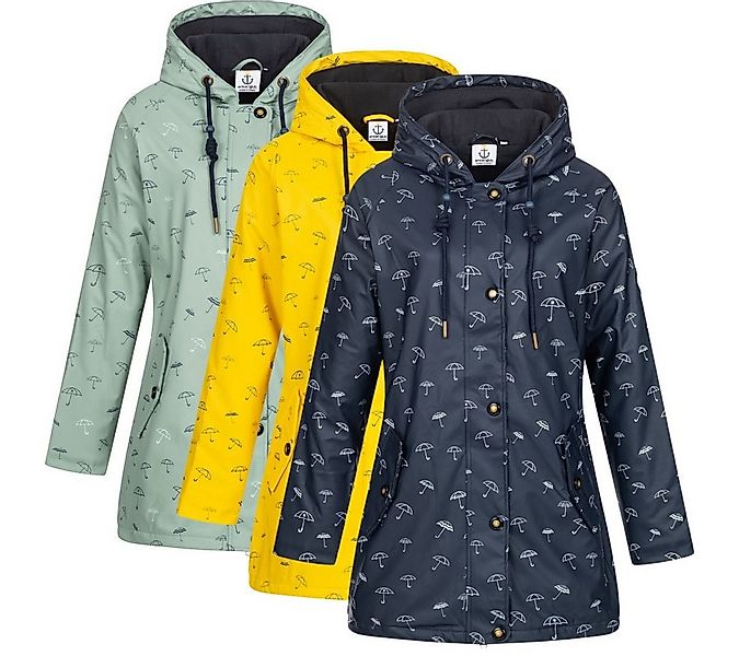 ankerglut Regenmantel Ankerglut Glutmeer Friesennerz mit Fleecefutter günstig online kaufen