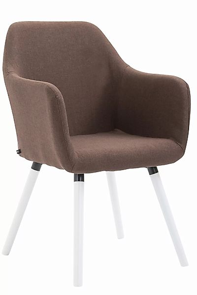 Stuhl Picard V2 Stoff weiß (eiche) braun günstig online kaufen