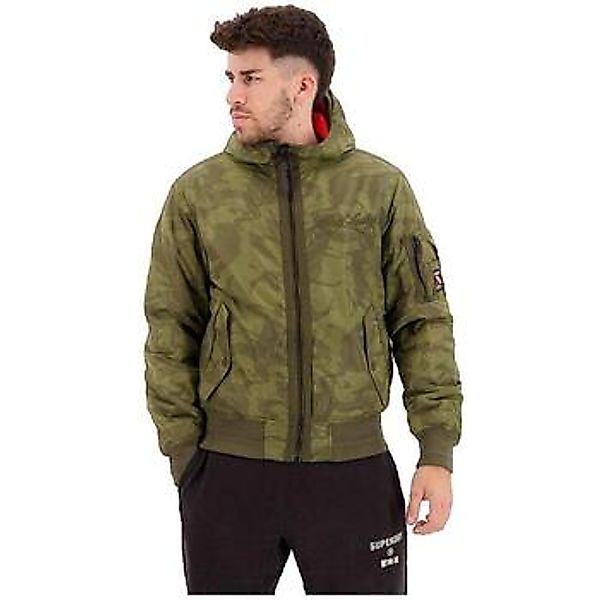 Superdry  Herren-Jacke Blouson  Souvenir Pilot kaki camouflage günstig online kaufen