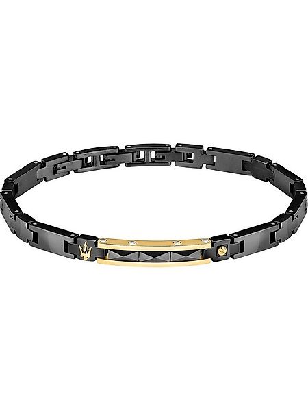 MASERATI Edelstahlarmband Maserati Herren-Armband Edelstahl, Keramik günstig online kaufen