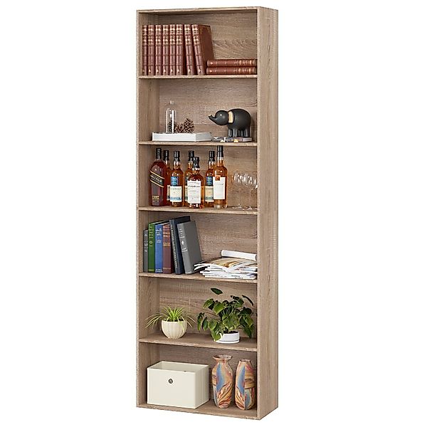 Homfa Bücherregal, Standregal Büroregal Raumteiler mit günstig online kaufen