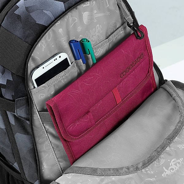 coocazoo Schulranzen Schulrucksack-Set MATE Grey Rocks günstig online kaufen
