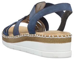 Rieker Riemchensandale, Sommerschuh, Sandalette, Keilabsatz, mit günstig online kaufen
