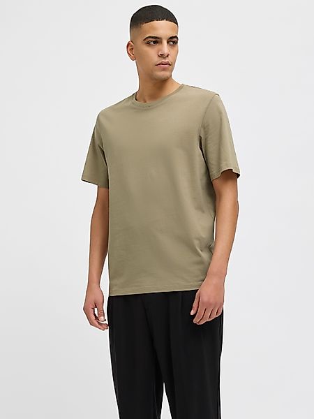 Jack & Jones Rundhalsshirt JJEORGANIC BASIC günstig online kaufen