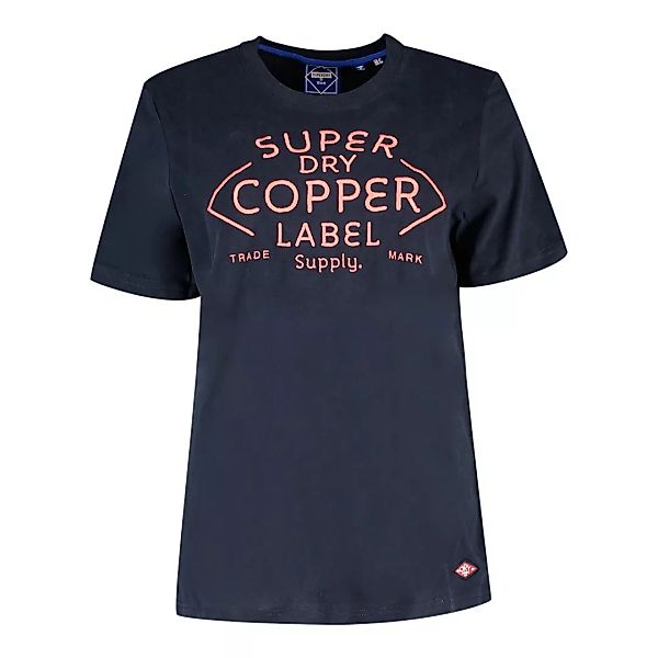 Superdry Workwear Graphic Kurzarm T-shirt S Eclipse Navy günstig online kaufen