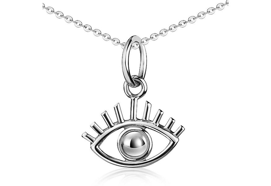 Materia Kettenanhänger Damen Silber Auge Nazar klein KA-217, 925 Sterling S günstig online kaufen