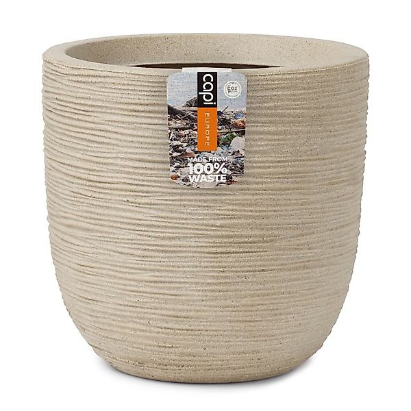 Capi Blumentopf Blumentopf Waste Rib 43x41 günstig online kaufen