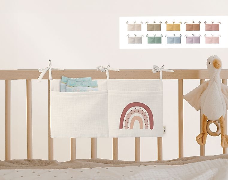 Artee Bettnestchen Babybett Organizer Taschen Aufbewahrung günstig online kaufen