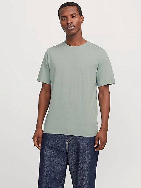 Jack & Jones Rundhalsshirt JJEORGANIC MELANGE günstig online kaufen