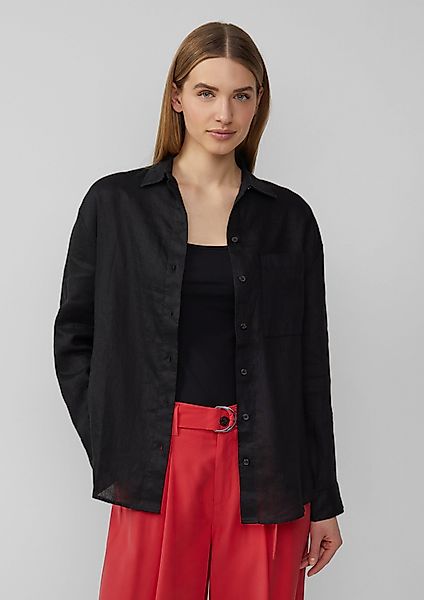 s.Oliver Langarmbluse Bluse aus reinem Leinen günstig online kaufen