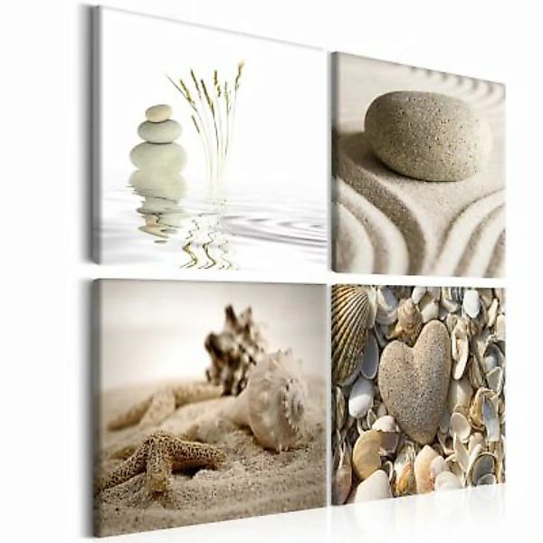 artgeist Wandbild Strand beige/weiß Gr. 90 x 90 günstig online kaufen