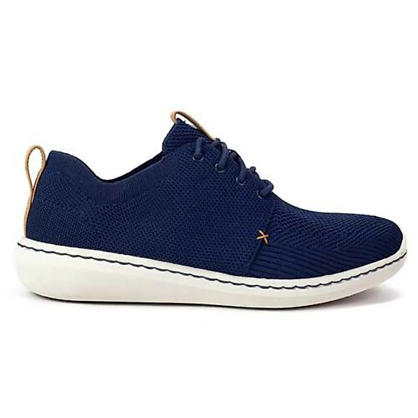 Clarks Step Urban Mix Schuhe EU 44 1/2 White / Navy Blue günstig online kaufen