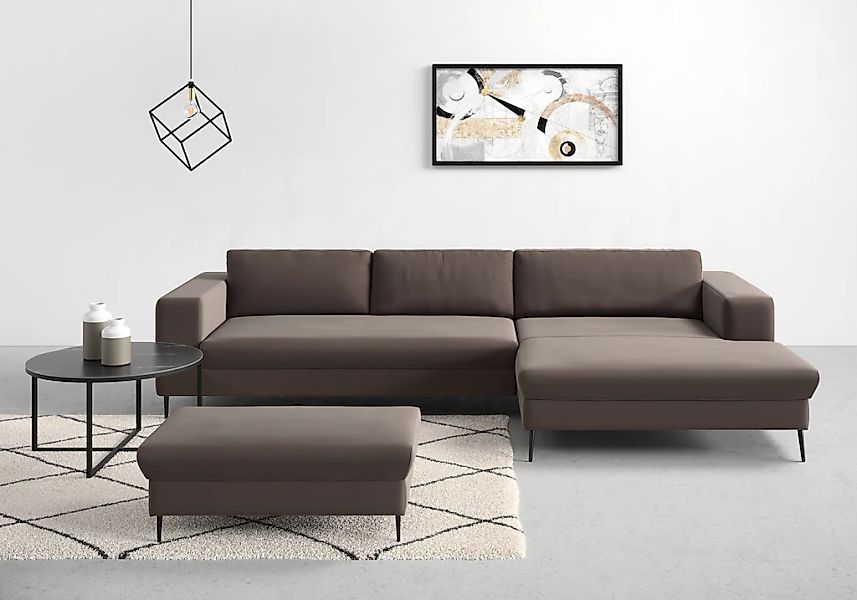DOMO collection Ecksofa "Modica, zeitlos und elegant, L-Form", moderne Opti günstig online kaufen