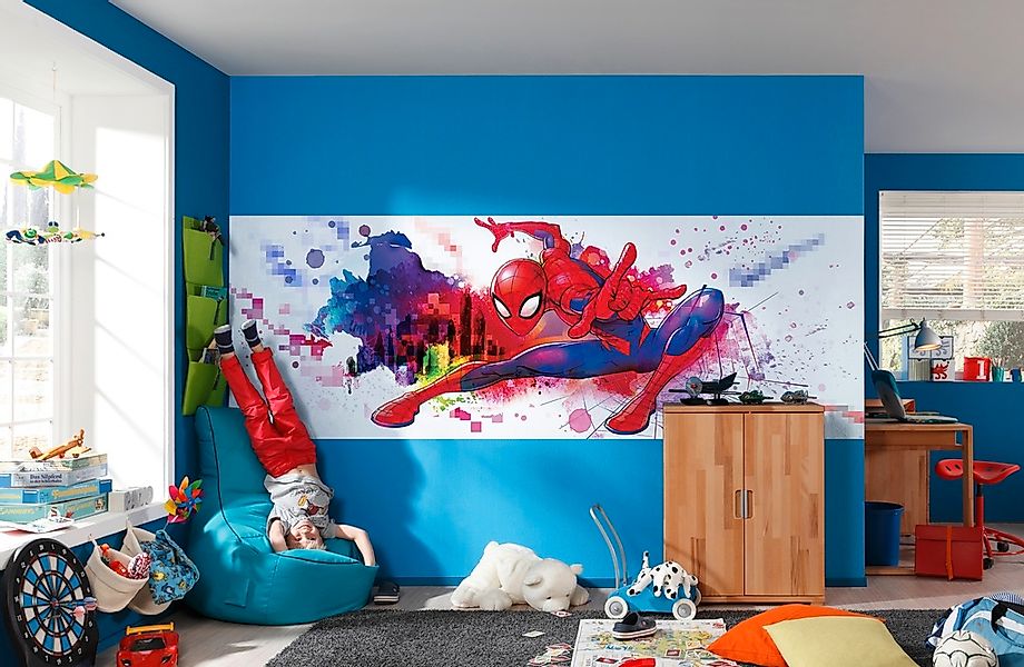 Komar Fototapete Spider-Man Graffiti Art - günstig online kaufen