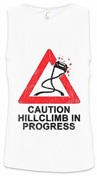 Urban Backwoods Tanktop Caution Hillclimb In Progress Ärmelloses T-Shirt Ra günstig online kaufen
