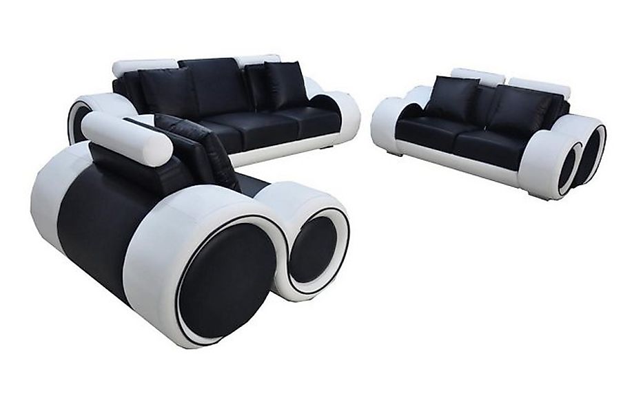 JVmoebel Sofa Sofa Couch Garnitur Sitz Polster Komplett Set 3+2+1 Sofas Des günstig online kaufen