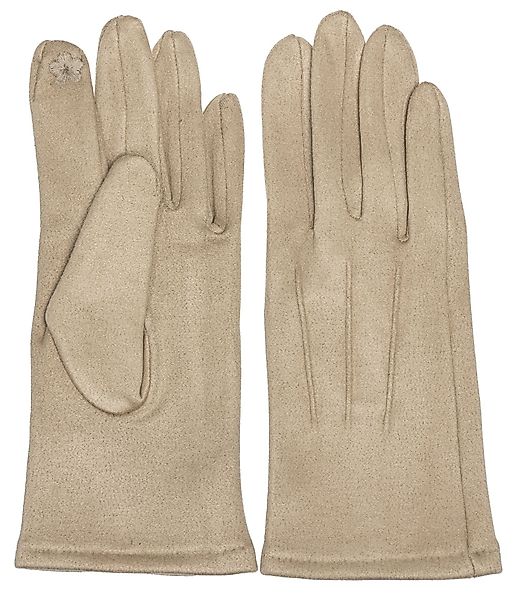 Caspar Strickhandschuhe GLV014 klassisch elegante uni günstig online kaufen