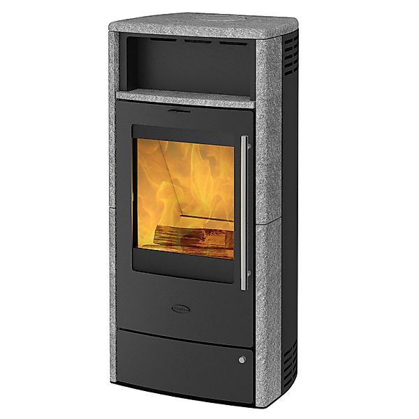 Fireplace Kaminofen Fireplace Torino Dauerbrandofen Stahl günstig online kaufen
