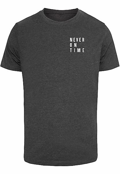 MisterTee Kurzarmshirt "MisterTee Herren Never On Time Tee", (1 tlg.) günstig online kaufen