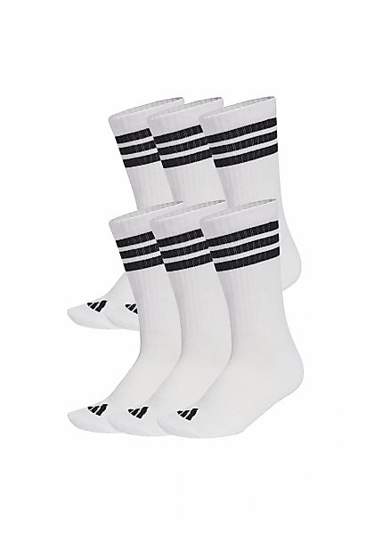 adidas Originals Kurzsocken "Socken 3-Stripes Essentials Cushioned Crew 6er günstig online kaufen
