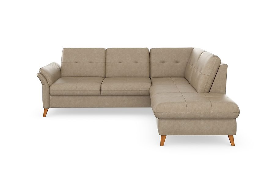 sit&more Ecksofa »Göteborg«, inkl. Sitztiefenverstellung, wahlweise mit Bet günstig online kaufen