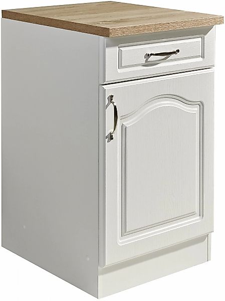wiho Küchen Unterschrank "Linz", 50 cm breit, in Landhaus-Optik günstig online kaufen